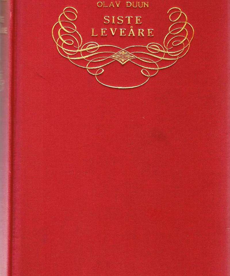 Siste leveåre