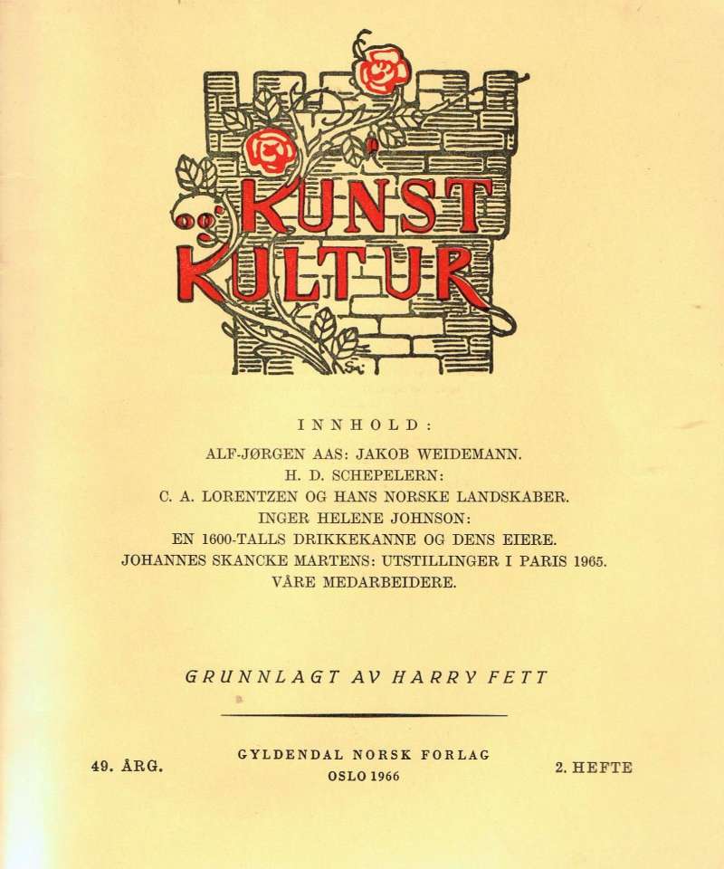 Kunst kultur 49. årg. 