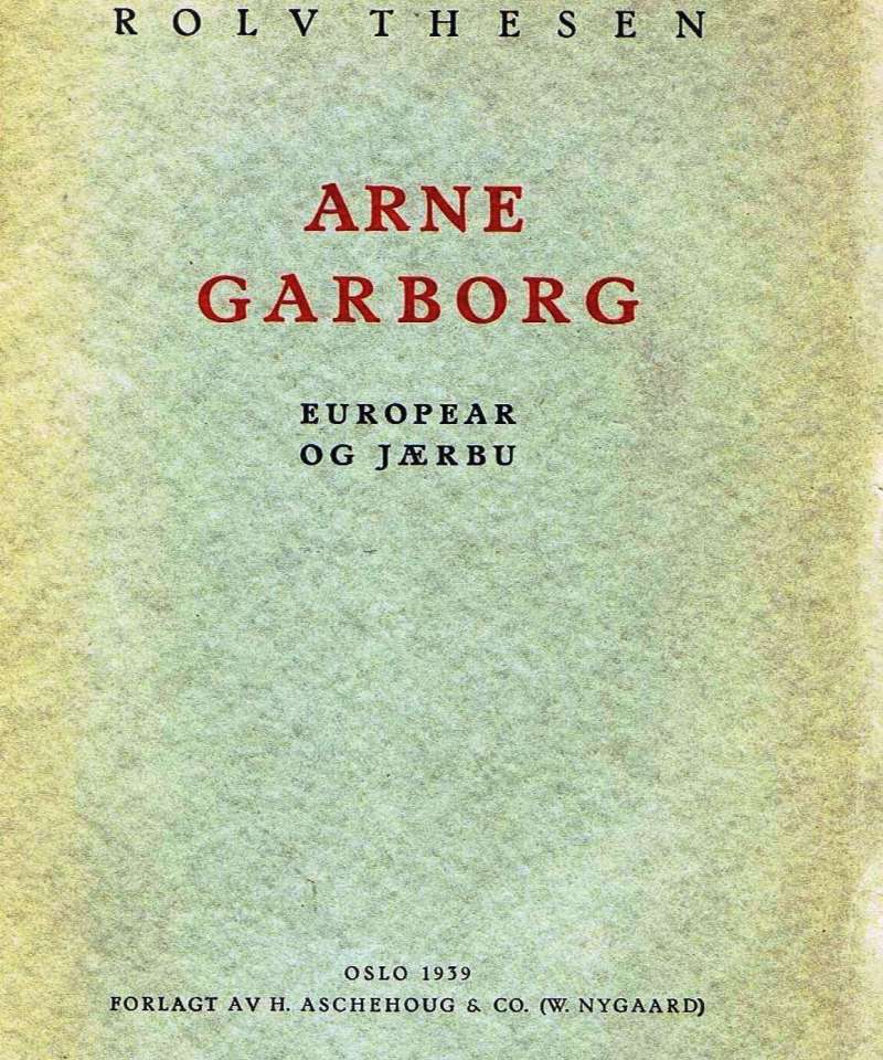Arne Garborg 