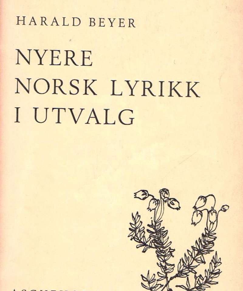 Nyere norsk lyrikk i utvalg