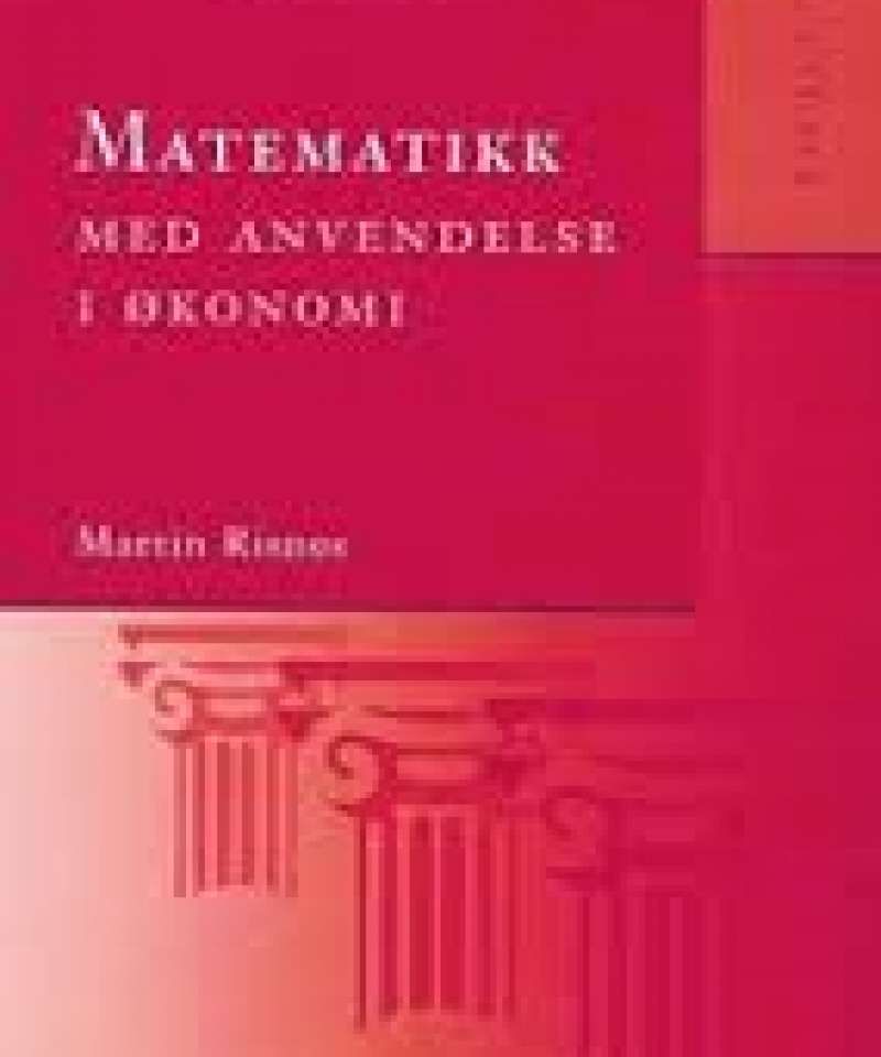 Matematikk med andvendelse i økonomi