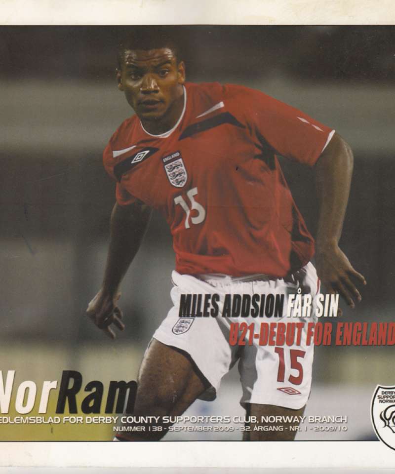 NorRam - medlemsblad Derby County Supporters Club 2009/10