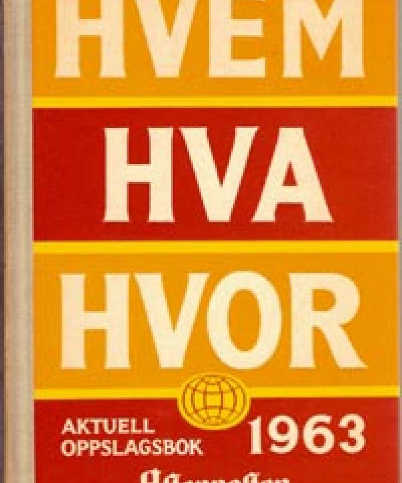 Hvem Hva Hvor 1963