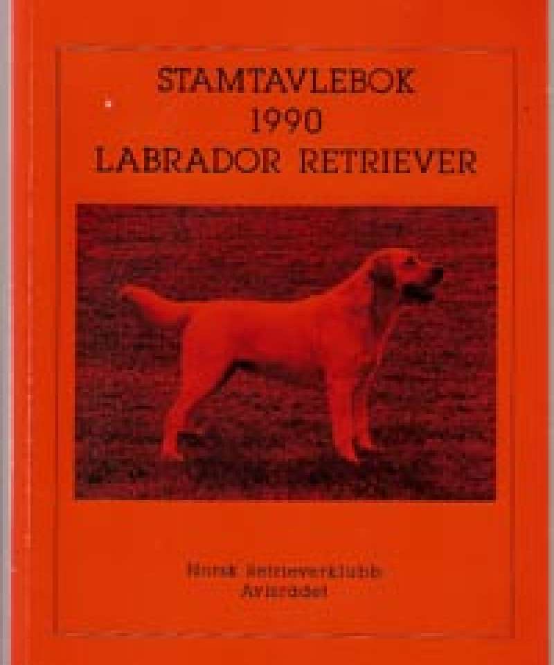 Stamtavlebok 1990 Labrador Retriver