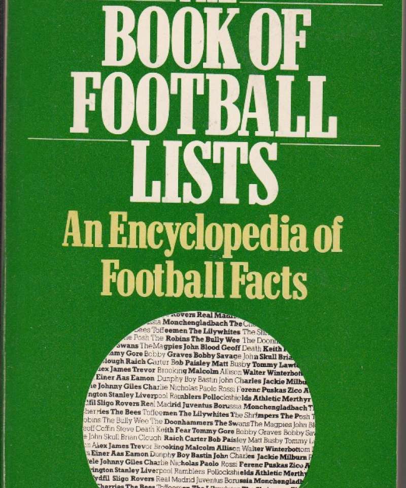The Book of Football Lists (Fra Arne Scheies samlinger)