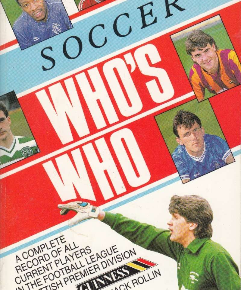 Soccer Who's Who 1989 (Fra Arne Scheies samlinger)
