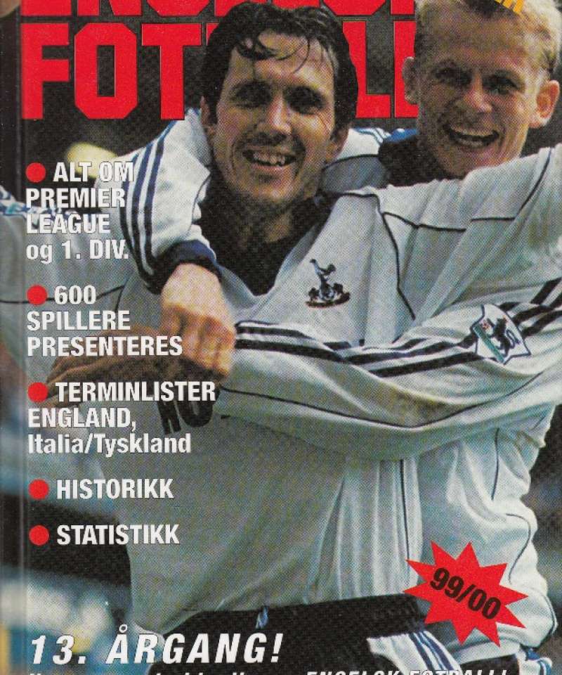 Engelsk fotball 99/00 (Fra Arne Scheies samlinger)
