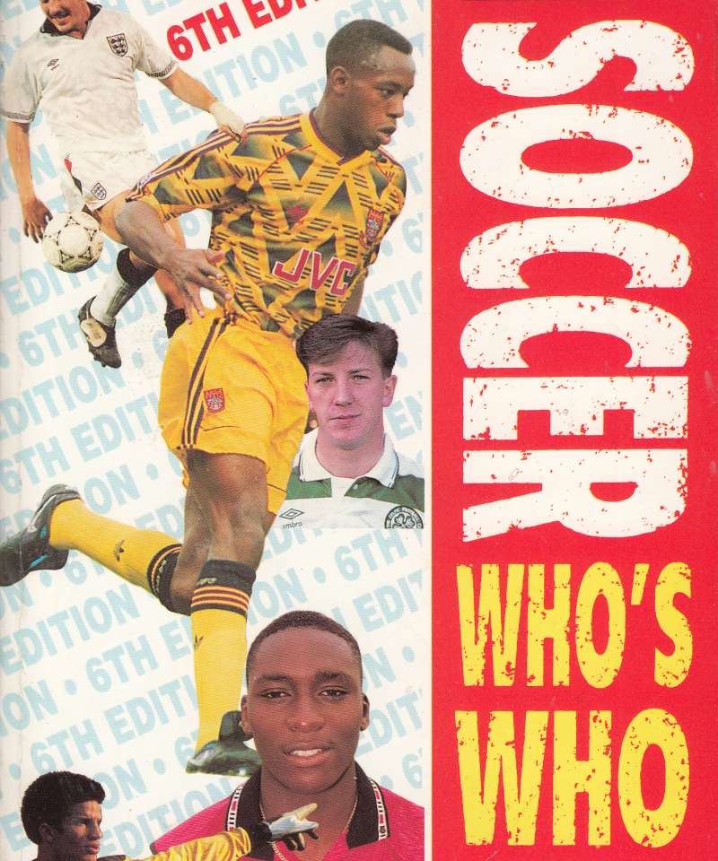 Soccer Who's Who 1992 (Fra Arne Scheies samlinger)