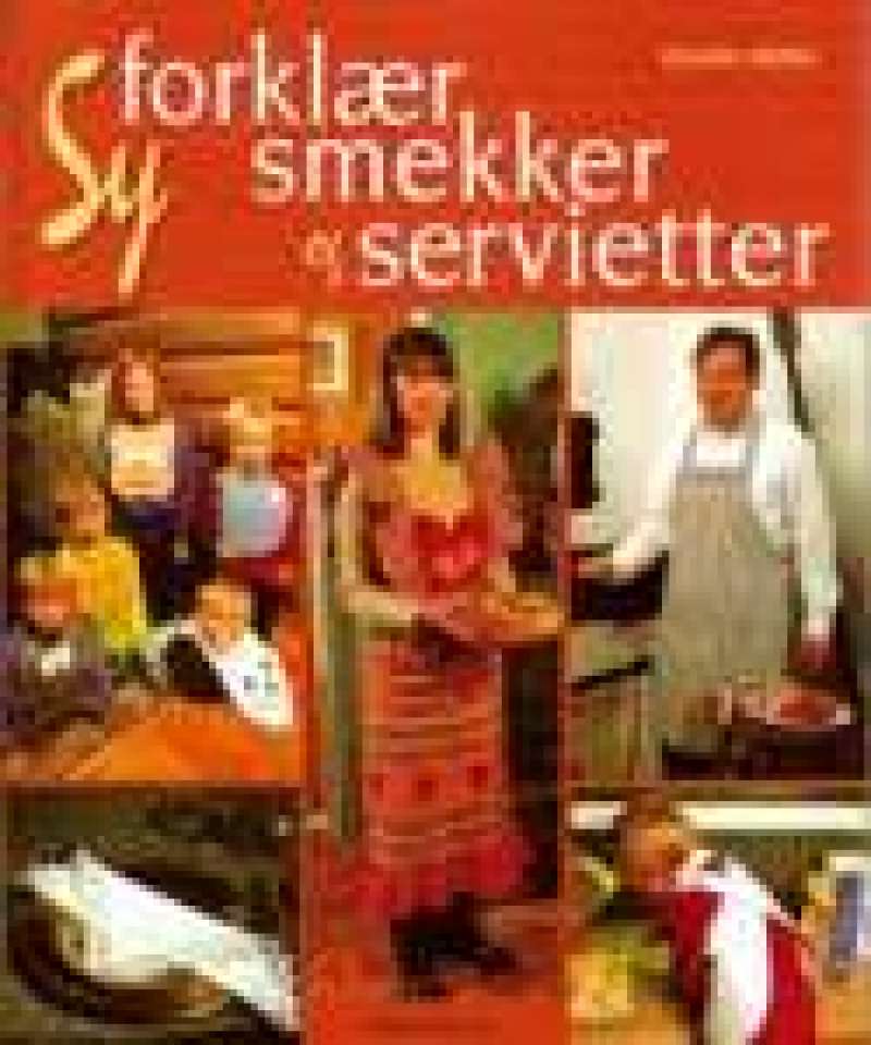 Sy forklær smekker og servietter