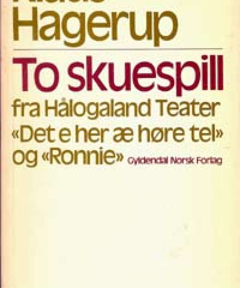 To skuespill fra Hålogaland Teater