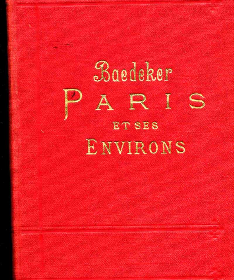 Baedeker Paris et ses environs