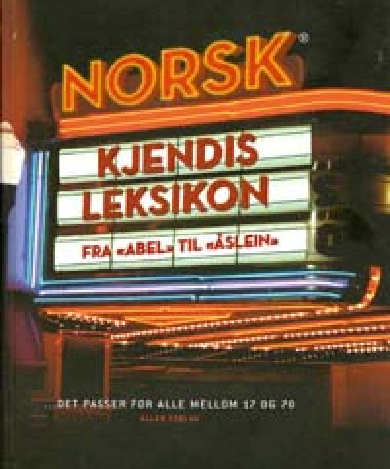 Norsk kjendisleksikon