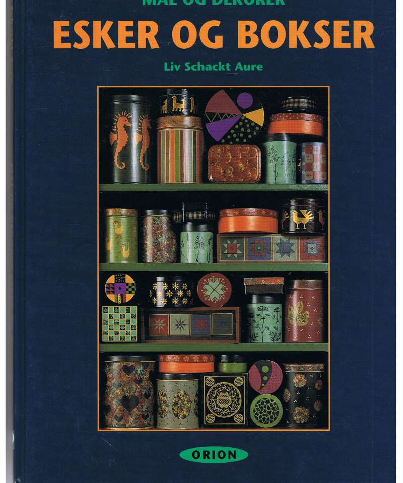 Mal og dekorer - Esker og bokser