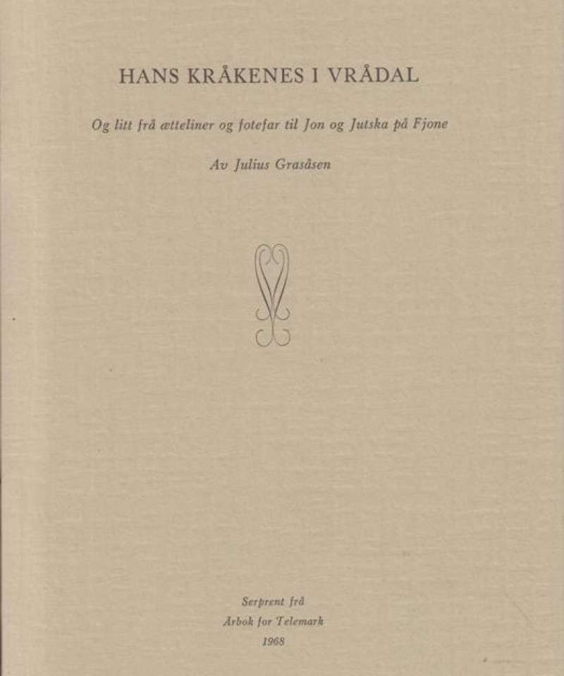 Hans Kråkenes i Vrådal