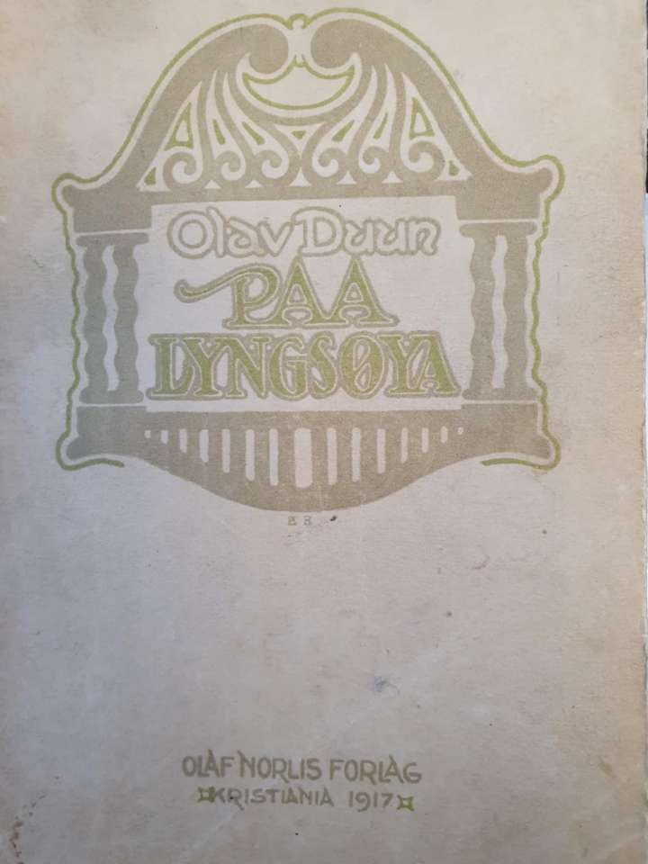 Paa Lyngsøya (1.utgåve, 1. opplag,hefta)