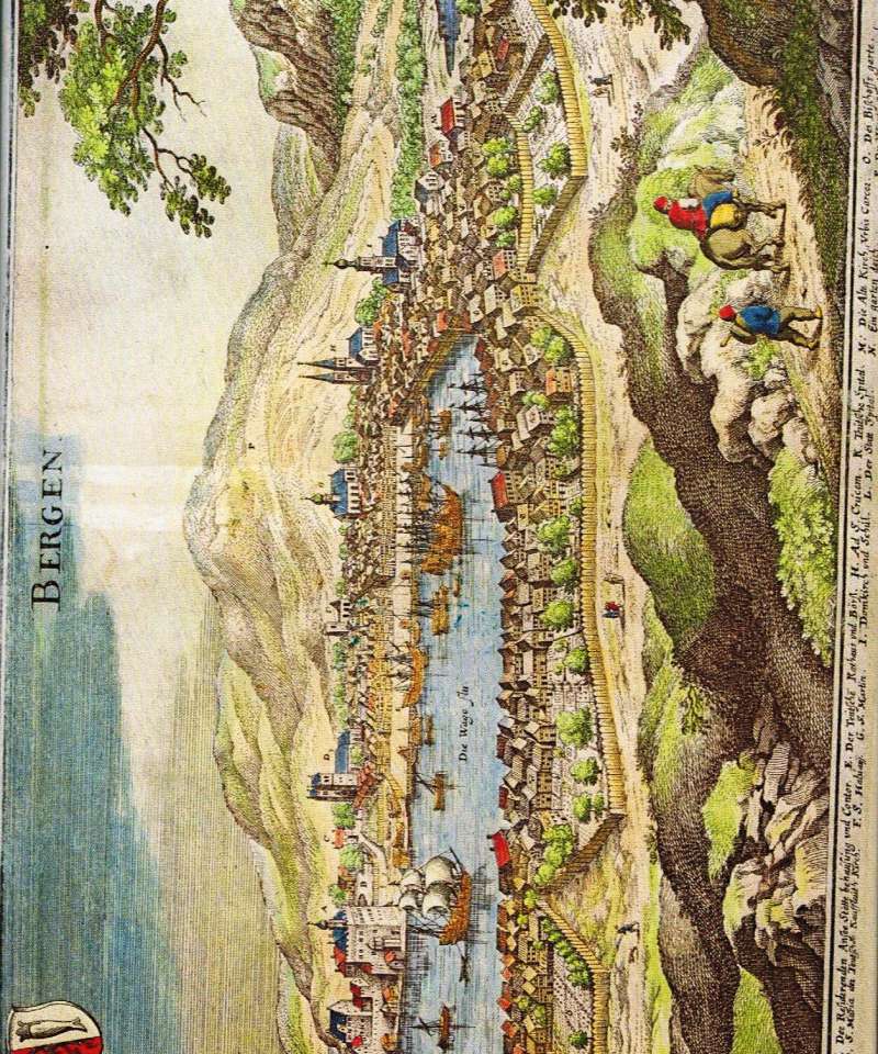 Den berømmelige handelsstad Bergen gjennom tidene 