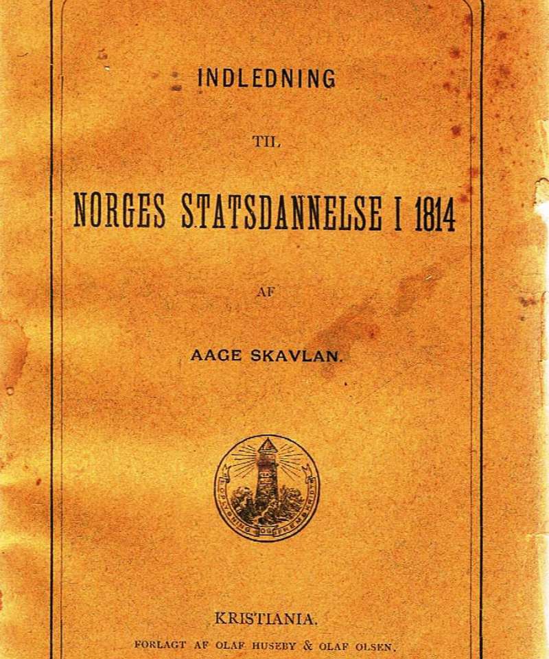 Norges Statsdannelse i 1814 