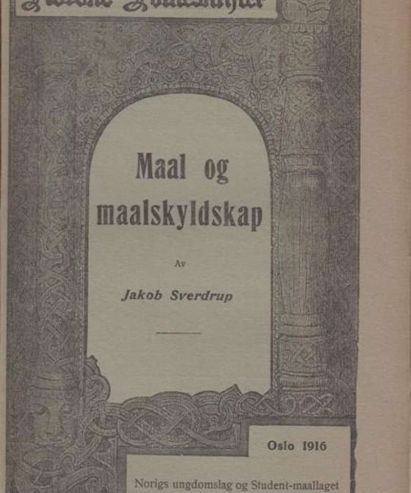 Maal og maalskyldskap