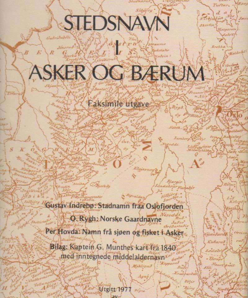 Stedsnavn i Asker og Bærum