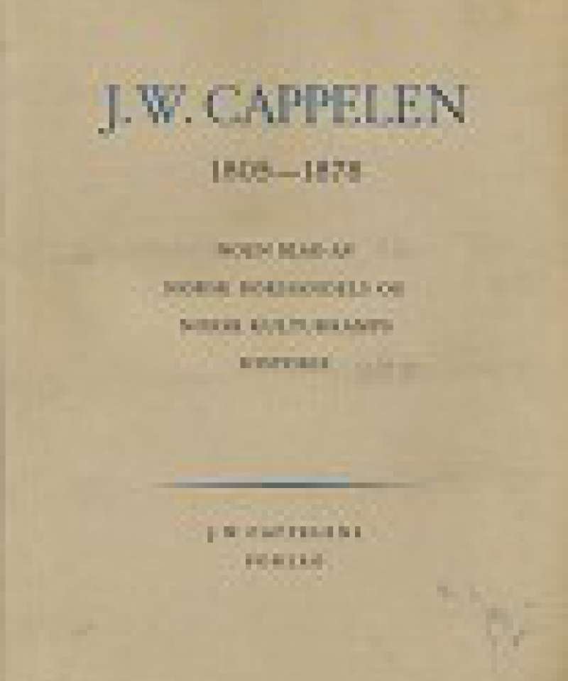 J.W. Cappelen 1805-1878