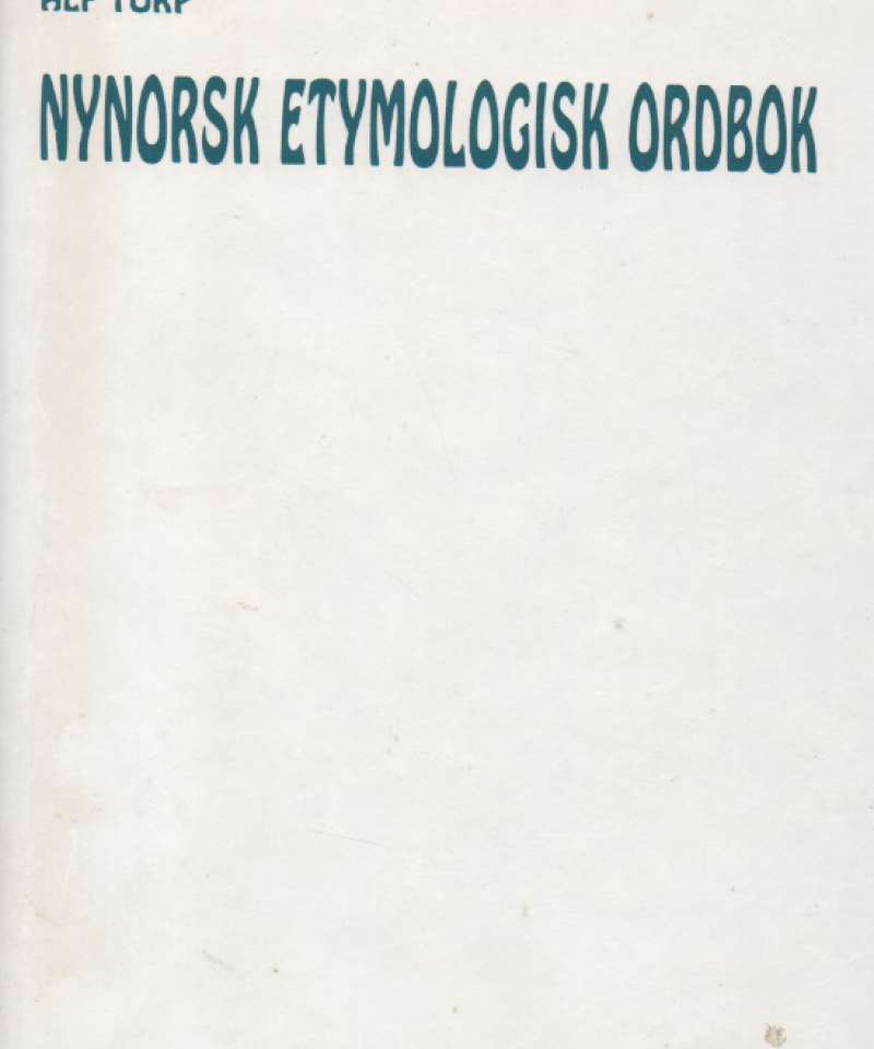 Nynorsk etymologisk ordbok