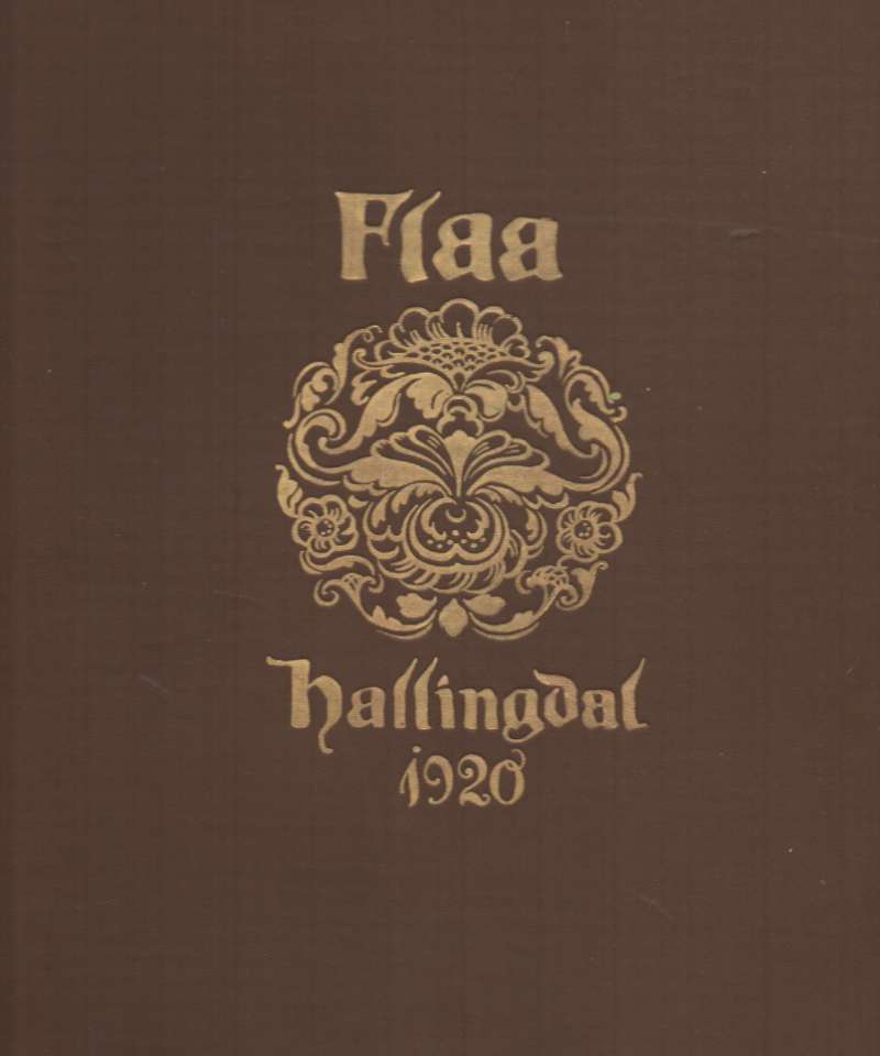 Flaa Hallingdal 1920