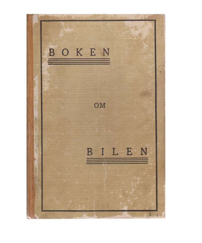 Boken om bilen