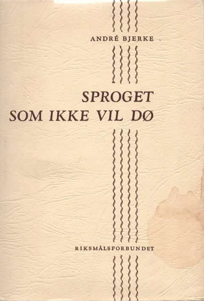 Sproget som ikke vil dø