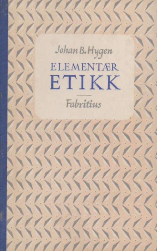 Elementær etikk