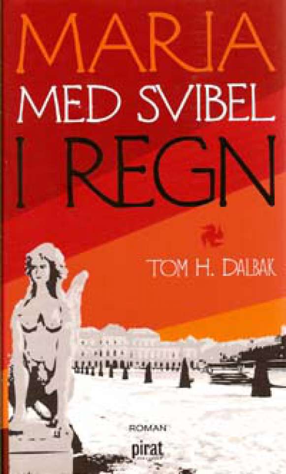 Maria med svibel i regn