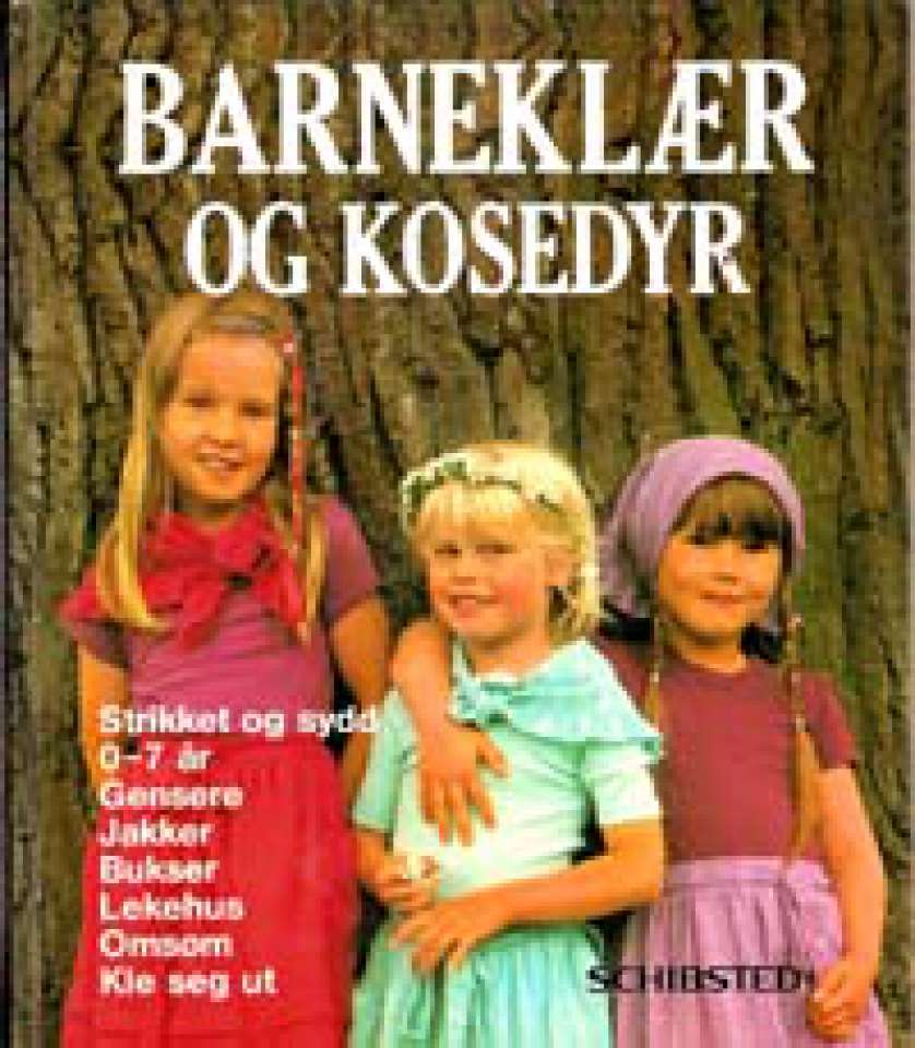 Barneklær og kosedyr - 0-7 år