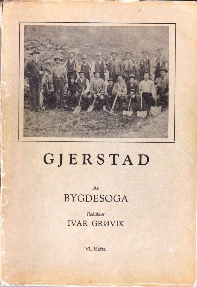 Gjerstad Bygdesoga VI