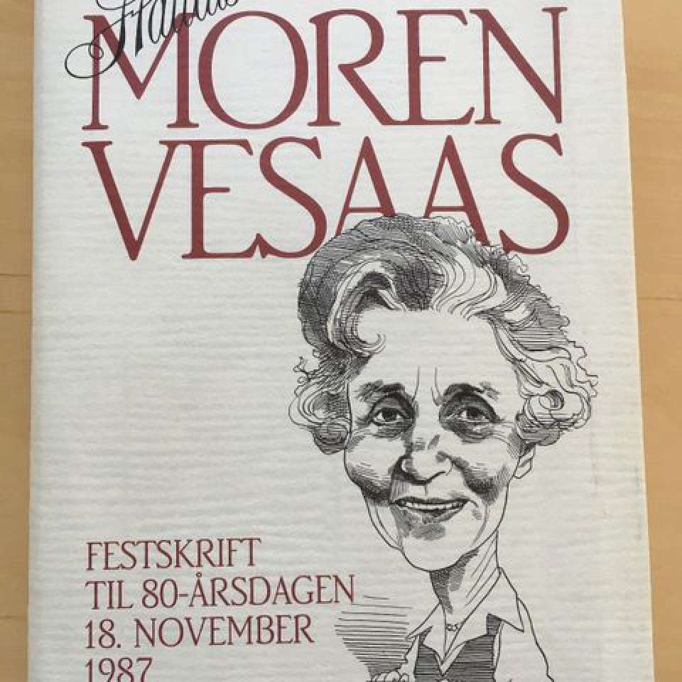 Halldis Moren Vesaas Festskrift til 80-årsdagen 18. november 1987.