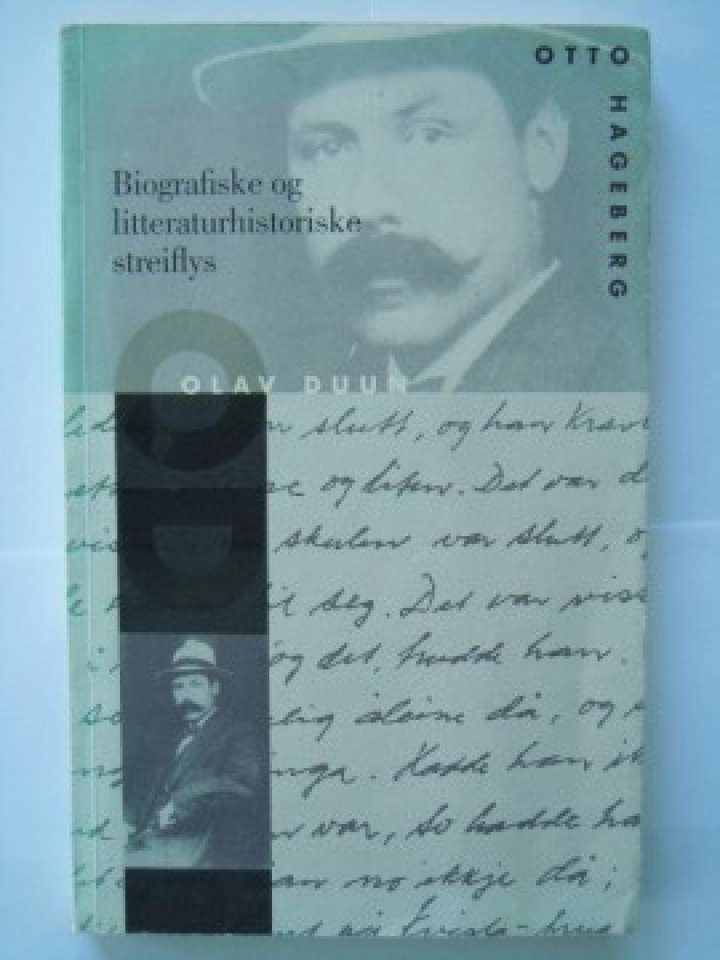 Biografiske litteraturhistoriske streiflys