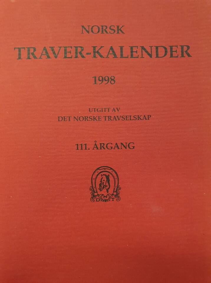 Norsk traver-kalender 1998. 111. årgang