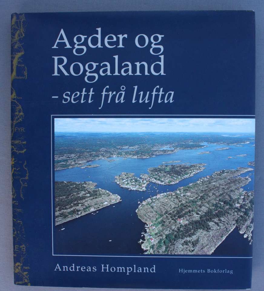Agder og Rogaland-sett frå lufta