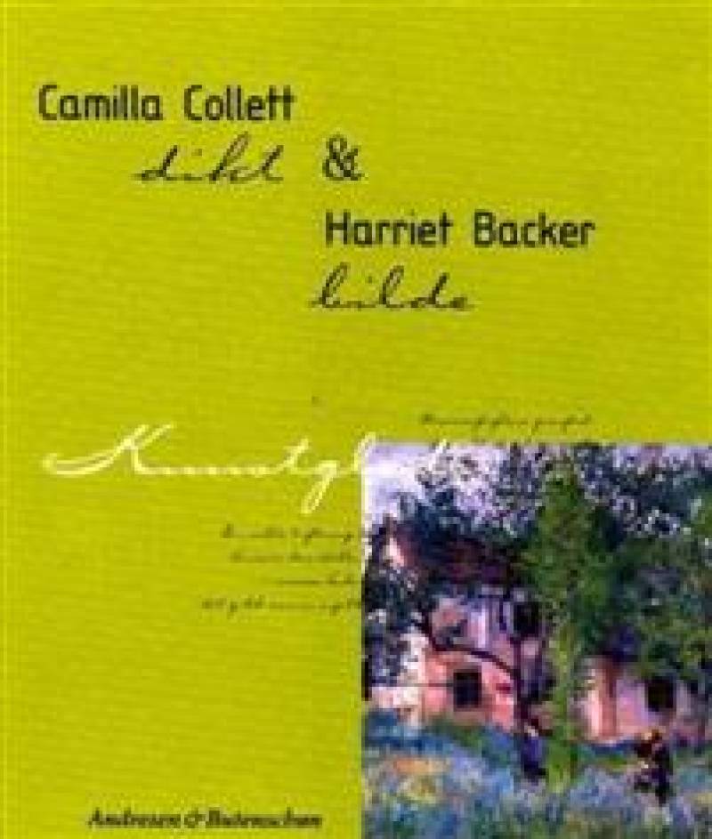 Camilla Collett og Harriet Backer